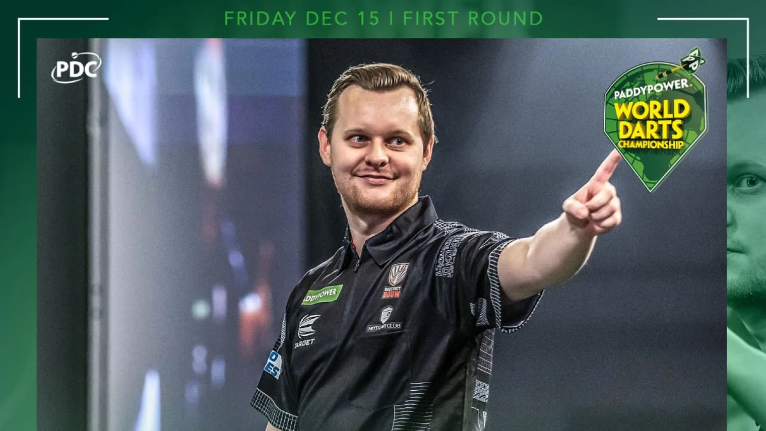 Verrassing Kevin Doets knikkert kleurrijke Stowe Buntz uit WK Darts Verrassing Kevin Doets knikkert kleurrijke Stowe Buntz uit WK Darts