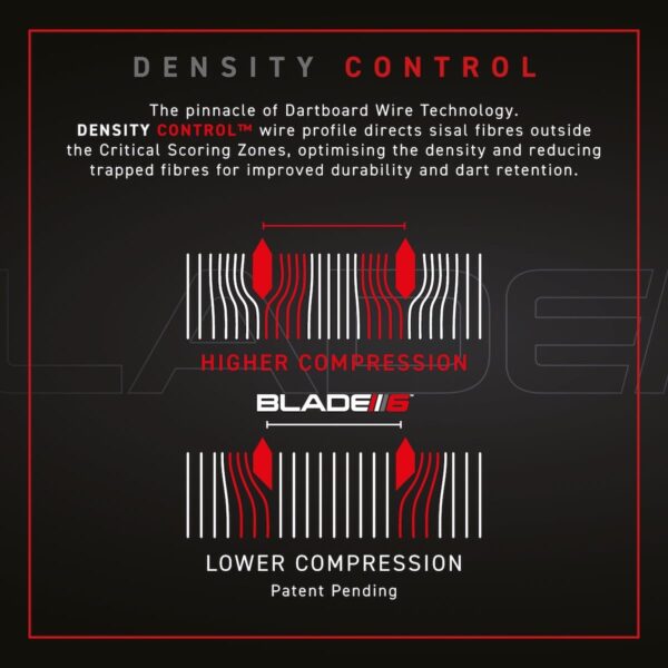Winmau Blade 6 density Control