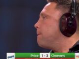 Bizar: Gerwyn Price op WK Darts met noise-cancelling koptelefoon