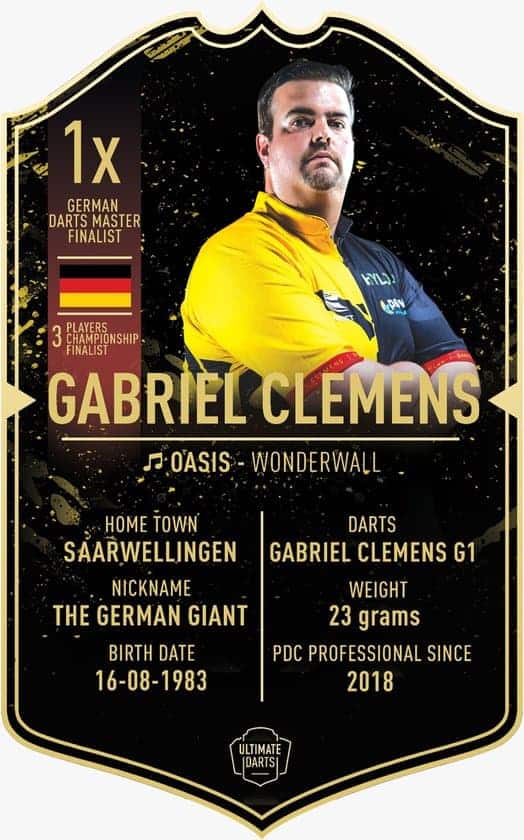 Ultimate Darts Gabriel Clemens