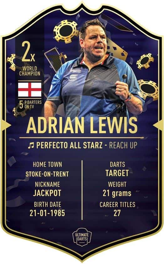 Ultimate Darts Adrian Lewis