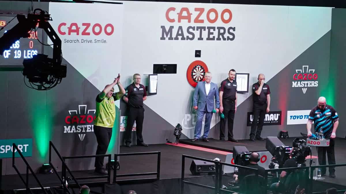 Loting Darts Masters 2024: Michael van Gerwen mogelijk meteen tegen titelverdediger