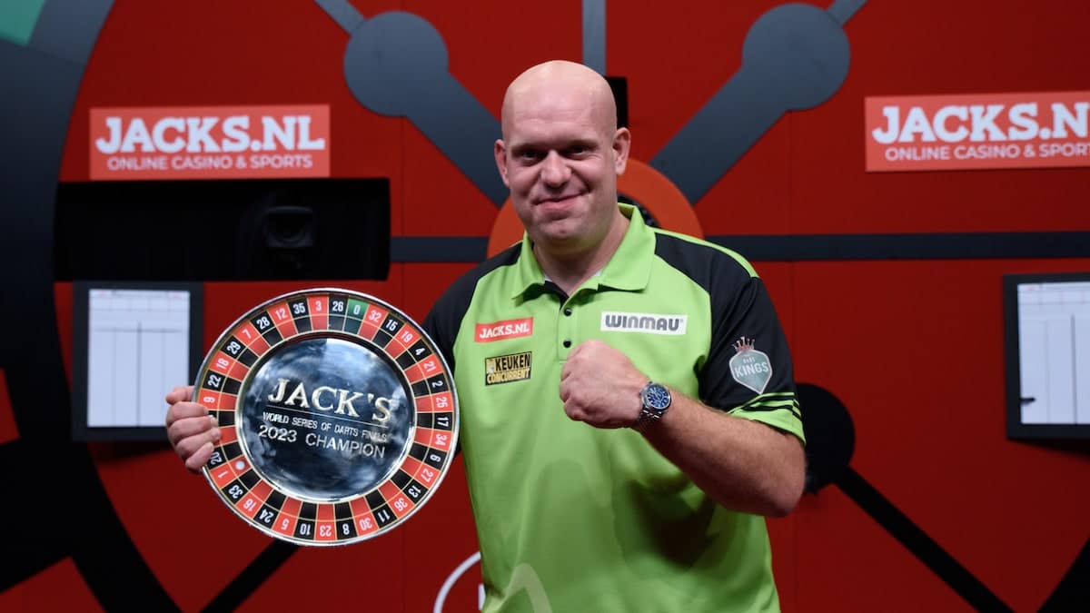 Loting World Series of Darts Finals 2024 bekend: zware loting voor Van Gerwen