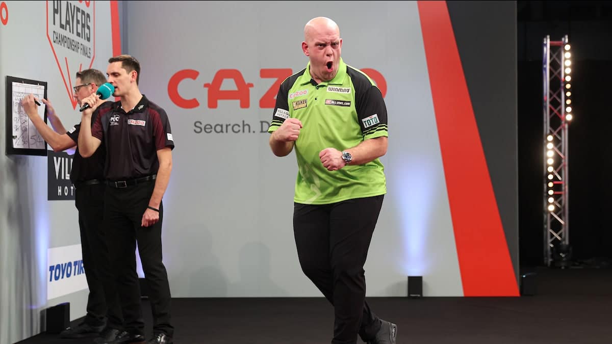 Van Gerwen wint Players Championship 27: zijn derde PDC-titel in 30 dagen