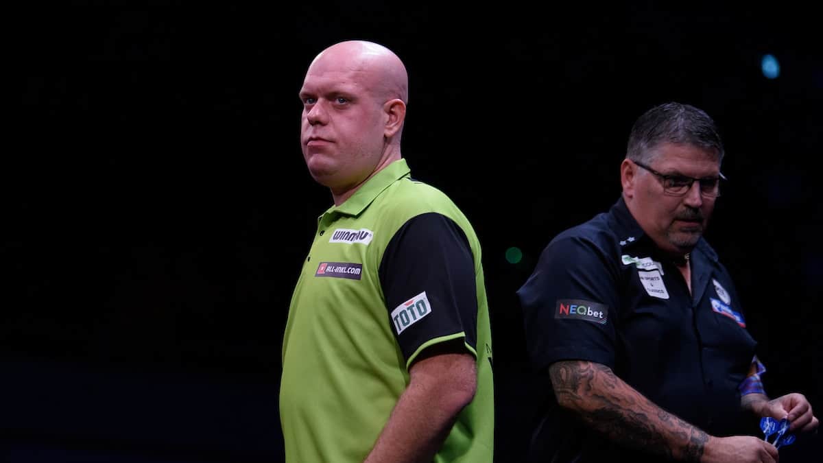 Van Gerwen ziedend op PDC na EK-deceptie: ‘ze kunnen mijn kont kussen’