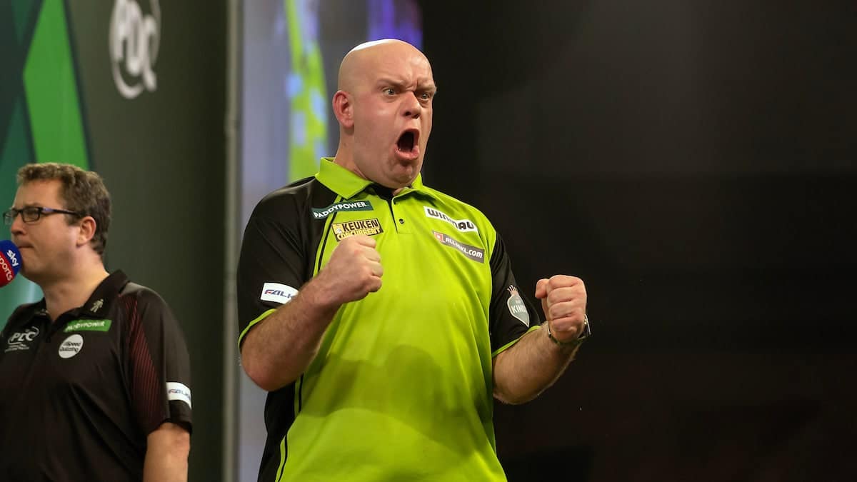 Van Gerwen hervindt topvorm en wint Euro Tour-titel nummer 38