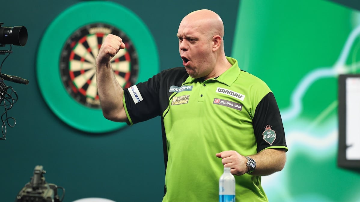 Loting WK Darts 2026: gunstige loting Van Gerwen, maar ‘Barney’ krijgt het lastig