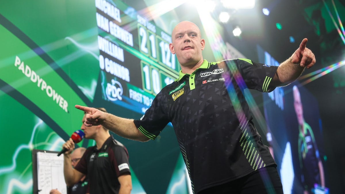 Dit is het speelschema van het WK Darts 2026 na de kerst