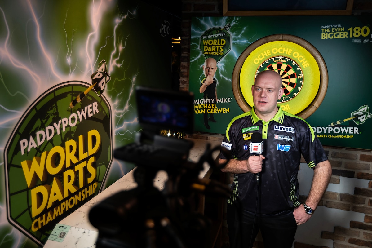 Van Gerwen valt tientallen (!) kilo’s af voor WK Darts: “En we zijn er nog niet”